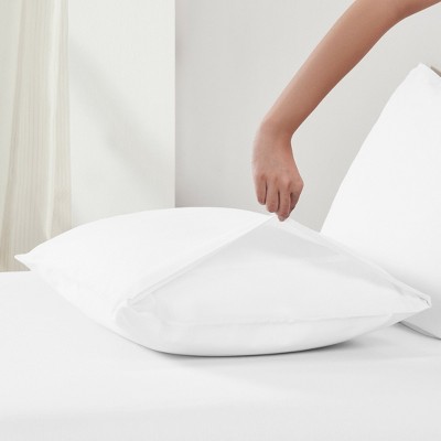 Bright White Rayon from Bamboo Standard/Queen Pillowcases Set of 2