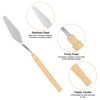 Unique Bargains Stainless Steel Plastic Handle Flexible Polished Palette Knife 2 Pcs - 4 of 4