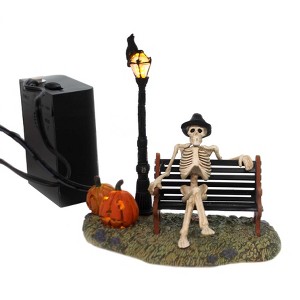 Department 56 Accessory 4.5 Inch Resting My Bones Halloween Village Accessories - 1 of 3