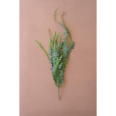 Decorative Faux Fern Stem – 36" Tall Botanical by Kalalou