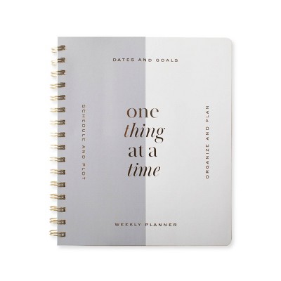 Undated Planner Weekly 7&#34;x8.375&#34; One Thing - FRINGE