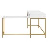 Modern Life L Shaped Desk - OSP Home Furnishings - image 3 of 4