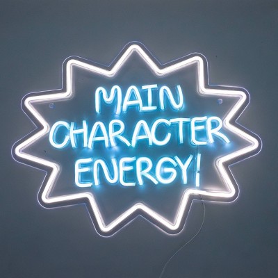 Whatever! Company Main Character Energy Neon Sign Novelty Wall Light