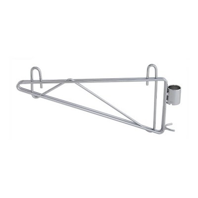 Quantum Storage Systems Cantilever Single Shelf Post Wall Mount, (2) 12" Single Post Cantilever Arms, (4) Post Mount Brackets
