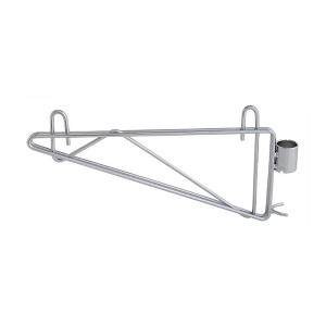 Quantum Storage Systems Cantilever Single Shelf Post Wall Mount, (2) 12" Single Post Cantilever Arms, (4) Post Mount Brackets - 1 of 1
