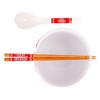 Silver Buffalo Nissin Cup Noodles 20-Ounce Ramen Bowl and Chopstick and Spoon Set - 3 of 4