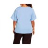 Women's Ameli Cotton Short Sleeve V-Neck Top - Plus - On The Plus Side - 2 of 4