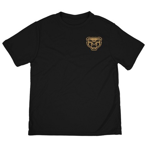 Oakland University Youth/Kids Sport T-Shirt Left Chest Logo, Black - image 1 of 4