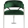 Meridian Furniture,Madelyn Velvet Dining Chair, Set of 2 - 3 of 4