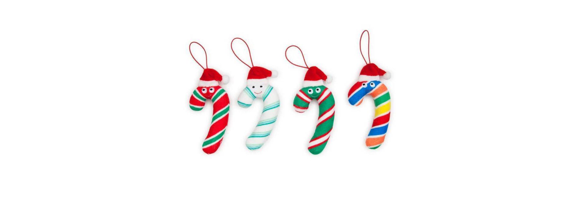 Yummyworld Small Kris Cane Plush 4pk
