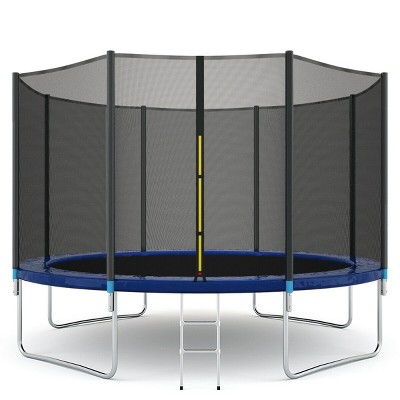 Costway 12 FT Trampoline Combo Bounce Jump Safety Enclosure Net