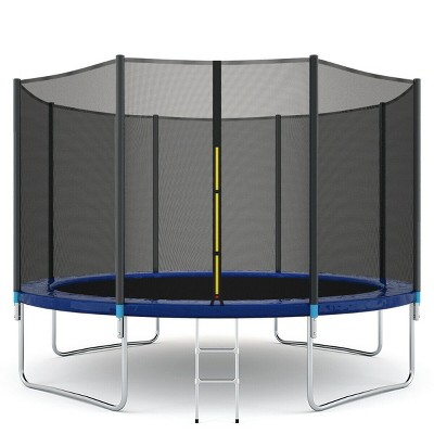 Costway 12 FT Trampoline Combo Bounce Jump Safety Enclosure Net