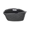 Saro Lifestyle Soft Cotton Quilted Cosmetic Bag - 4 of 4