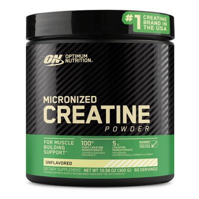 Optimum Nutrition Creatine Sports Nutrition Supplement Powder - 300g: Energy, Dieting, Powder Form