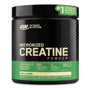 Optimum Nutrition Creatine Sports Nutrition Supplement Powder - 300g: Energy, Dieting, Powder Form - 1 of 4