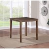 NicBex Dining Table Set for 4 Farmhouse Counter Dining Set Wood Dining Table with 4 Stools for Kitchen - 3 of 4