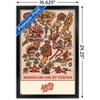 Trends International Killer Acid - Mushrooms Are My Friends Framed Wall Poster Prints - 3 of 4