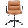 Zuo Birao Office Chair Brown - 3 of 4