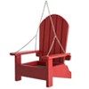 The Lakeside Collection Hanging Beach Chair with Mesh Bottom Bird Feeder - 2 of 3