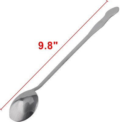 Stainless Steel Coffee Square Head Spoon Long Handle Tea Spoons