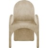 Meridian Furniture Summer Beige Velvet Dining Arm Chair (Set of 2) - 4 of 4