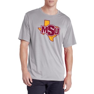 Men's Campus Lab Midwestern State University Men's Sport Active T-Shirt Primary Logo - 1 of 4