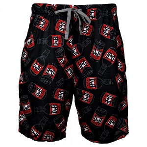 Mens The Simpsons Duff Beer Pajama Jam Shorts - 1 of 4