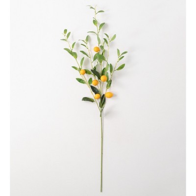 Sullivans Artificial Lemon Stem 39"H Green