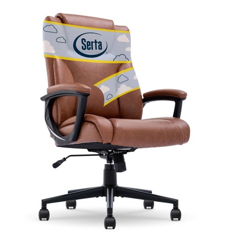 Style Hannah Ii Office Chair Cognac Serta Target