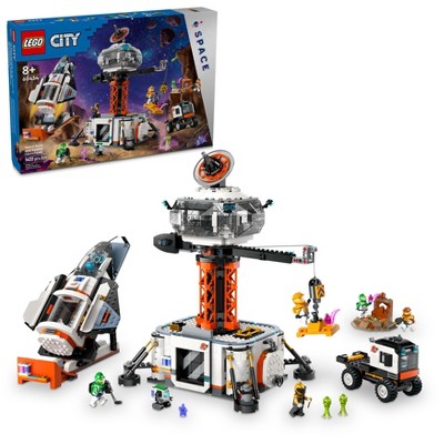 Lego City Space Base And Rocket Launchpad Set 60434 Target