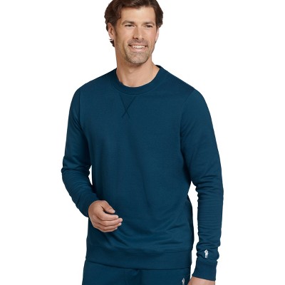Jockey Men's Cotton Blend Fleece Crew Sweatshirt
