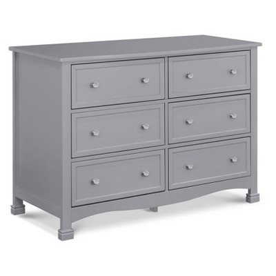 DaVinci Kalani 6 Drawer Double Wide Dresser - Gray