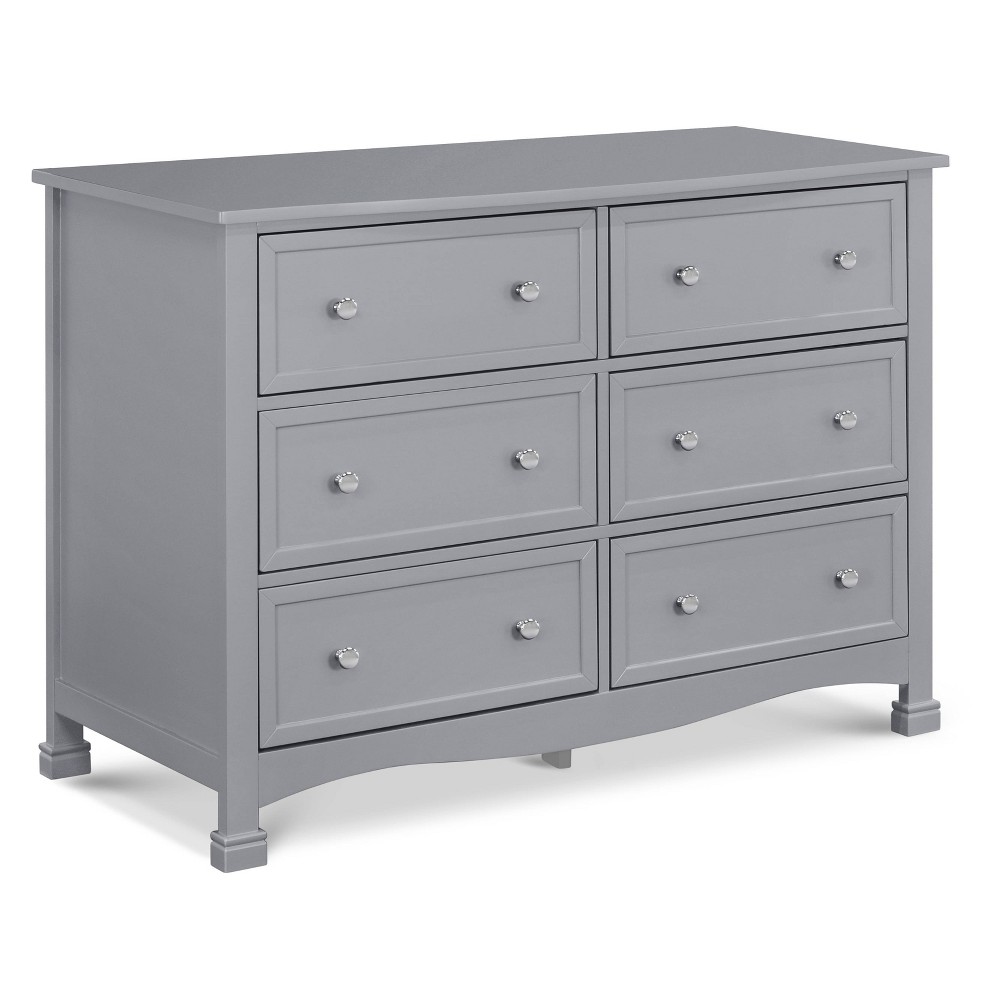 DaVinci Kalani 6 Drawer Double Wide Dresser - Gray -  51577825