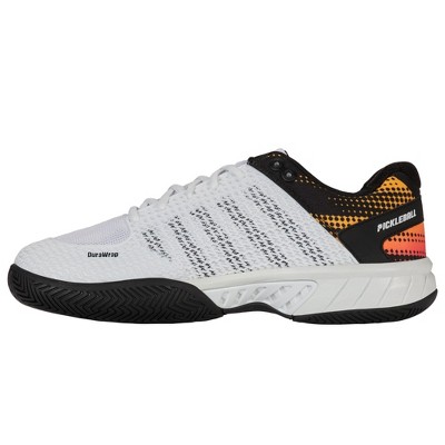 K-Swiss Men's Express Light 2E Pickleball Shoe (White/Daffodil) — фото 5