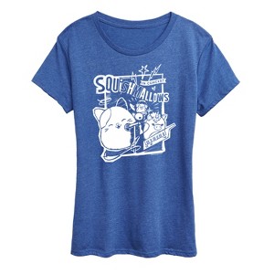 Women's - Squishmallows - Concert Short Sleeve Graphic T-Shirt - 1 of 4