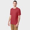 Hanes Unisex Garment Dyed Cotton T-Shirt - 3 of 4
