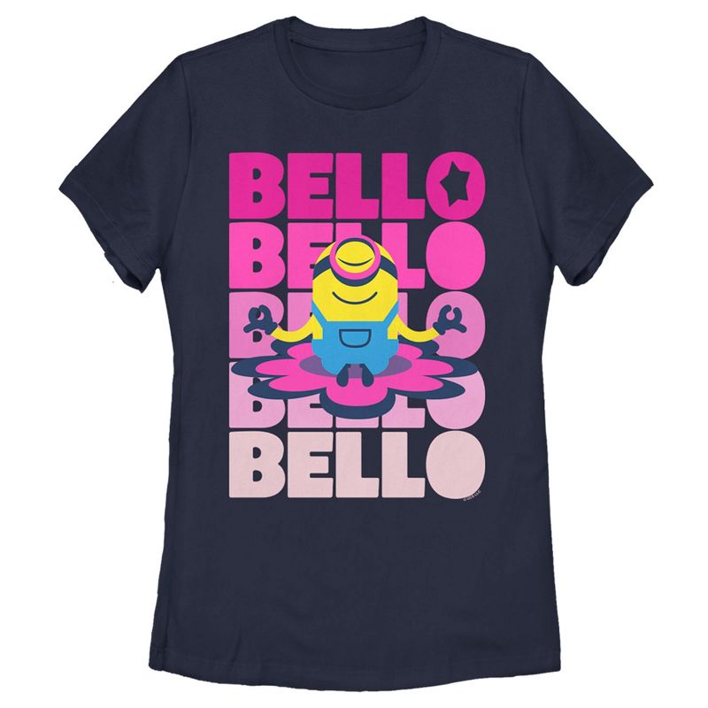 Women's Minions: The Rise of Gru Stuart Bello Stack T-Shirt, 1 of 5