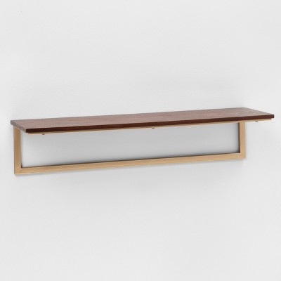 target wooden shelf