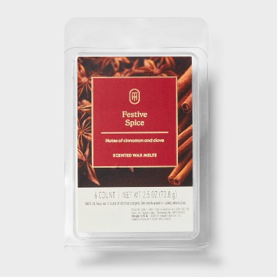 6ct Festive Spice Wax Melts 2.5oz - Threshold™