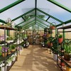 Aluminum Large Walk-in Greenhouse for Outdoors, Sliding Door & Ajustable Roof Vent, Polycarbonate Green Houses for Outside Garden,Backyard,Patio,Lawn - 2 of 4