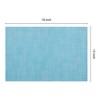 REGALWOVEN Kitchen Dining Table Washable Heat-Resistant Wipeable PVC Placemats 8 Pcs - 4 of 4