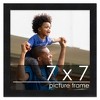 PosterPalooza | Square Modernist Black Picture Frame - UV Acrylic, Foam Board Backing, Hanging Hardware - 2 of 4