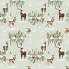 Waterleaf Paper Co. 100% Biodegradable, Compostable and Dissolvable Christmas Wrapping Paper, Wintertide Deers, 18" W x 47" L (approx 6 sq-ft) - image 2 of 4