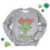 Simply Sage Market Women's Graphic Sweatshirt Lucky  Mama Clover Script - 2 of 4