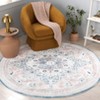 Arizona ARZ324 Machine Washable Skid Resistant Power Loomed Indoor Rugs - Safavieh - 2 of 4