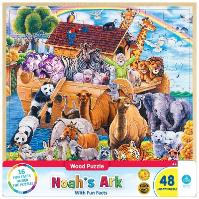 NEW Noah Jigsaw Puzzles for Toddlers Age 3-5, 48pcs Preschool Educational  Learning Toys Sets Gift for Baby Infants Boys and Girls (Noah's Ark)