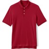 Lands' End School Uniform Men's Long Sleeve Interlock Polo Shirt - 3 of 4