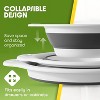 with Over-Sink Water Draining Base for Pasta Fruits and Vegetables, White (3 Sizes, 3QT, 4QT and 5 Quart) - 4 of 4
