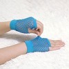 Allegra K Women's Fingerless Elastic Mesh Fishnet Gloves - 4 of 4