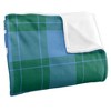Tulane University Campus Plaid Spirit Silky Touch Super Soft Throw Blanket 50x60 - 3 of 4